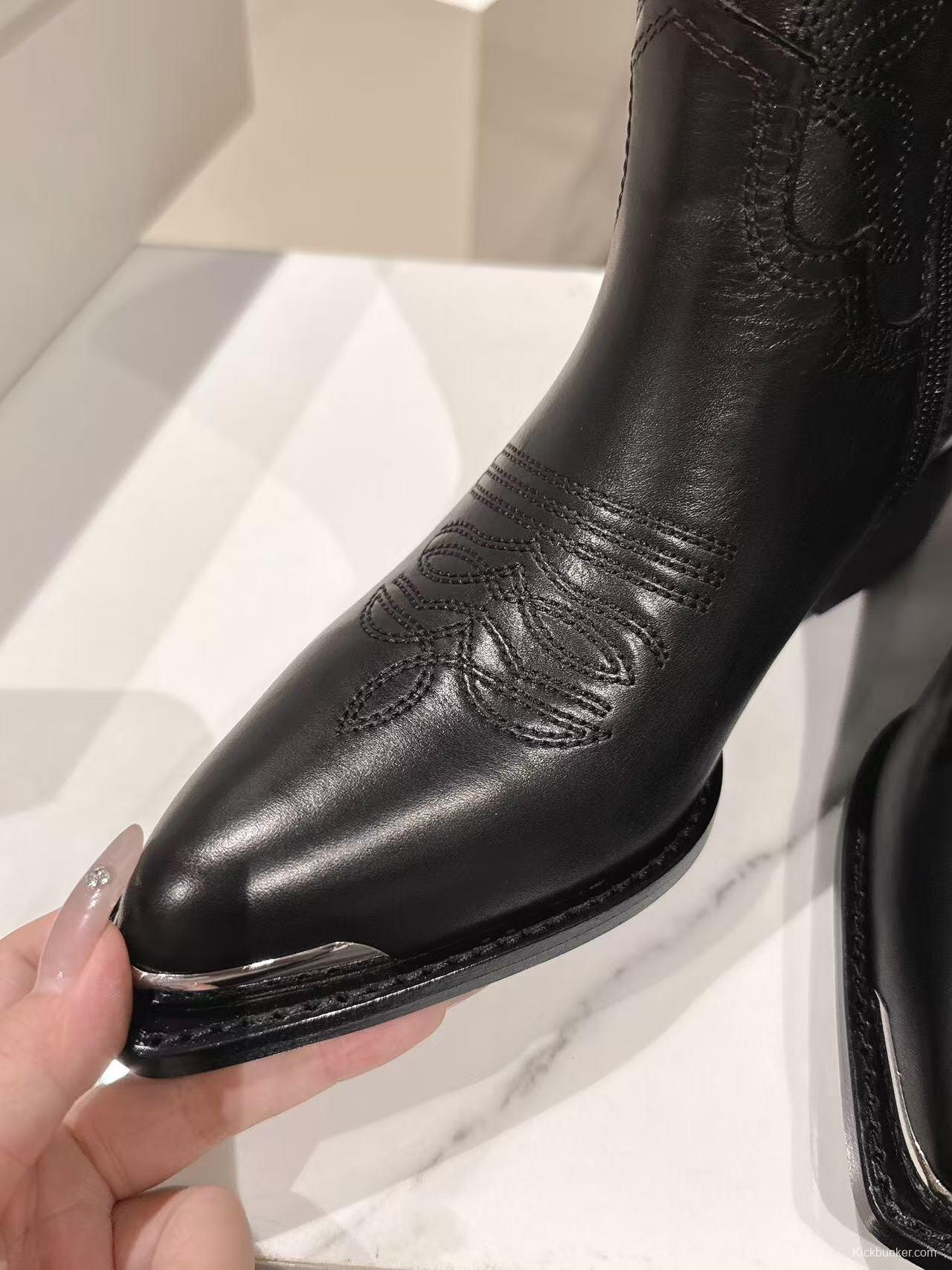 CELINE 2025/SS Retro Fashion Ankle Boots - LY00440