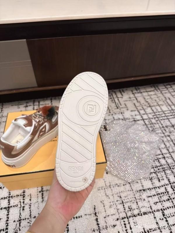 Fendi Match Series Platform Sneakers - KFY00320