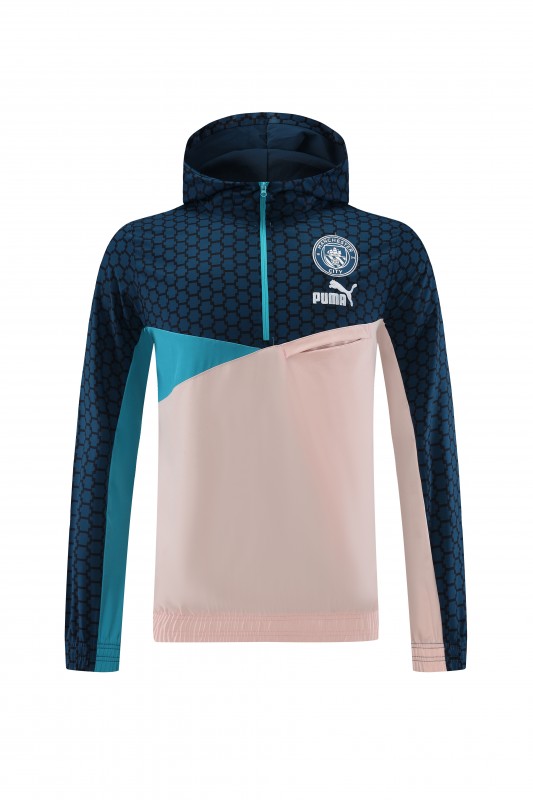 Manchester City Half Zipper Jacket+Long Pants S-2XL