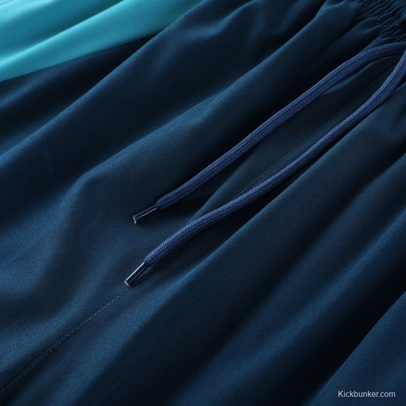 Manchester City Half Zipper Jacket+Long Pants S-2XL