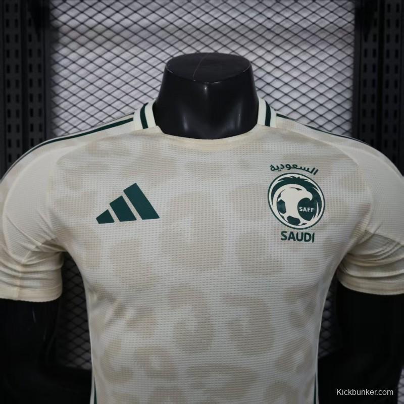 Player Version 2025 Saudi Arabia Away Jersey