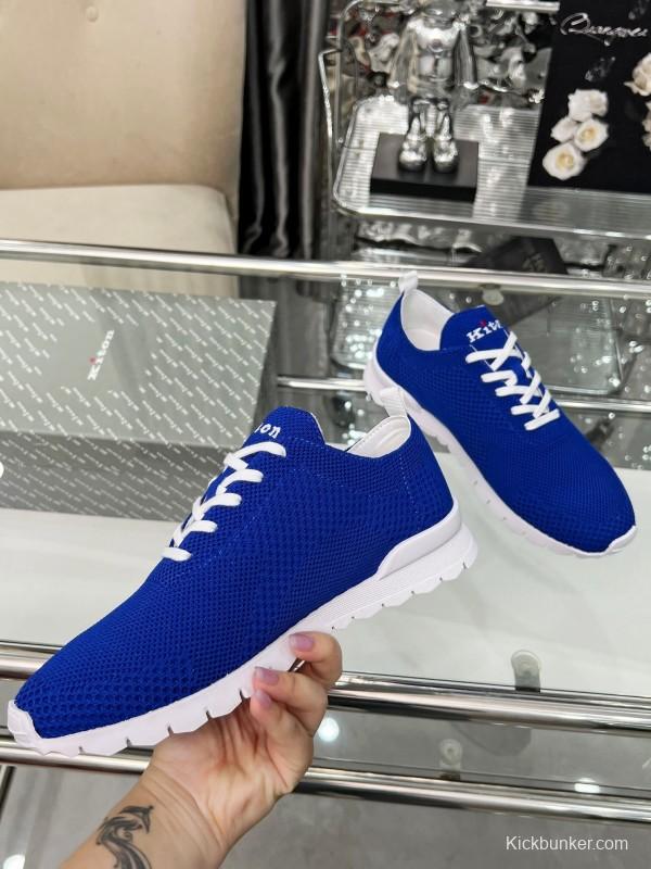 Kiton Four Seasons Classic Casual Knit Shoes - KFY00300