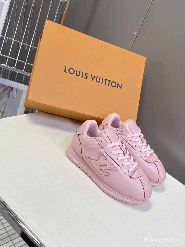 Louis Vuitton 2025 SS Pharrell Williams Collaboration Thick Sole Sneakers Retro Running Shoes - KFY00380