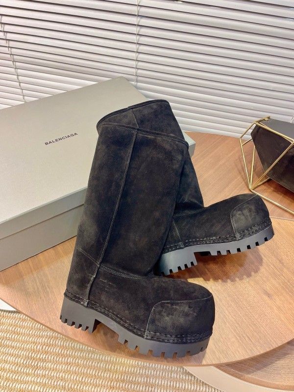 Balenciaga 2025 SS Oversized High Heel Snow Boots - AS00570