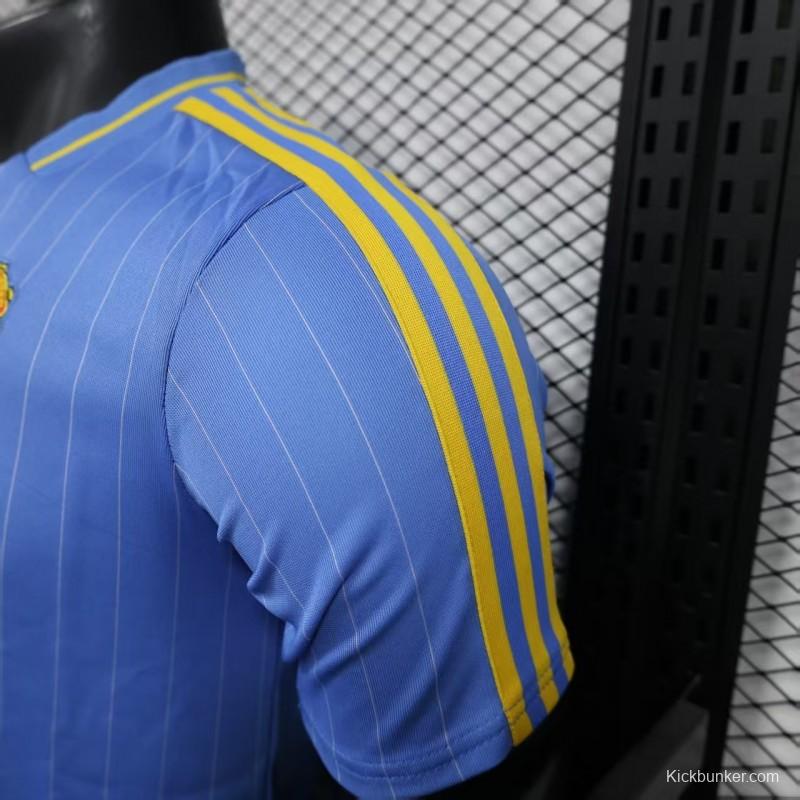 Player Version 25/26 Manchester United Sky Blue  Adidas Original Jersey