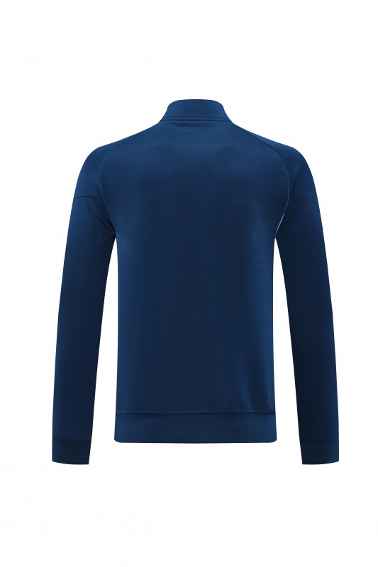 2025 Adidas Azure Blue Full Zipper Jacket+Long Pants