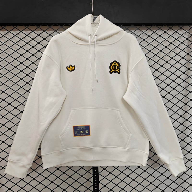 Adidas x Club America Retro Embroidered Logo Hoodie