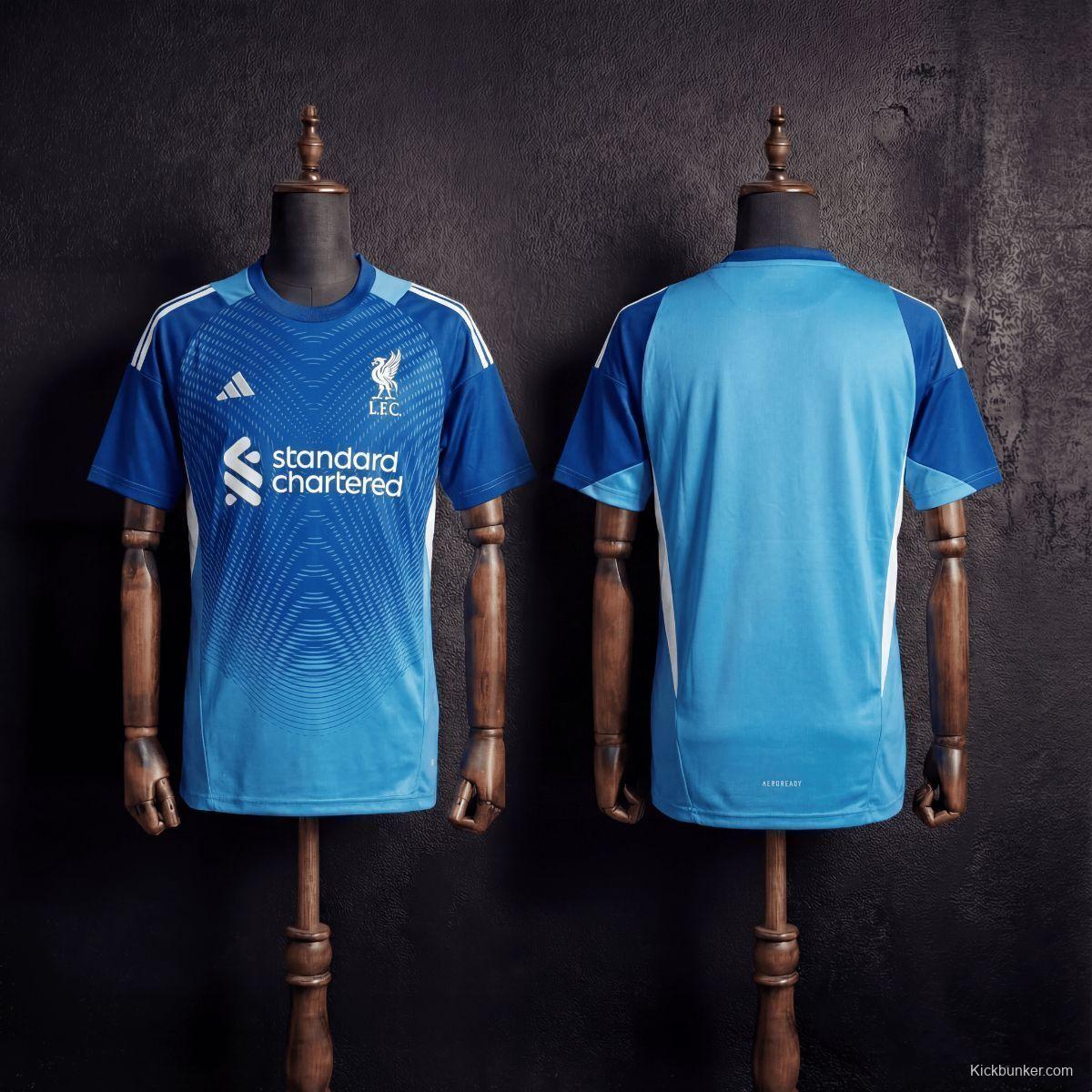 25/26 Liverpool Goalkeeper Blue Jersey