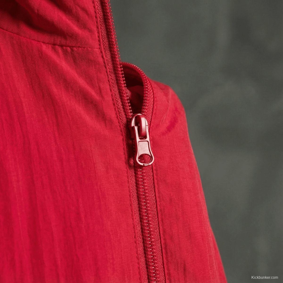 2026 Liverpool Red And White Reversible Full Zipper Jacket