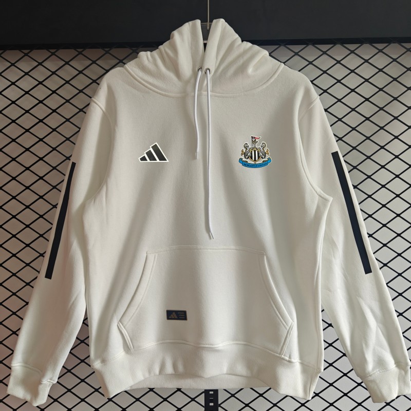 25/26 Newcastle United Embroidered Logo Hoodie 9 Colors
