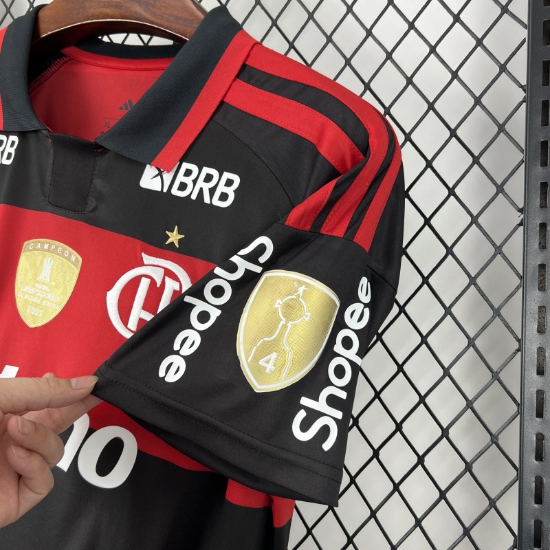 2026/27 Mens Flamengo Home All Sponsors Jersey