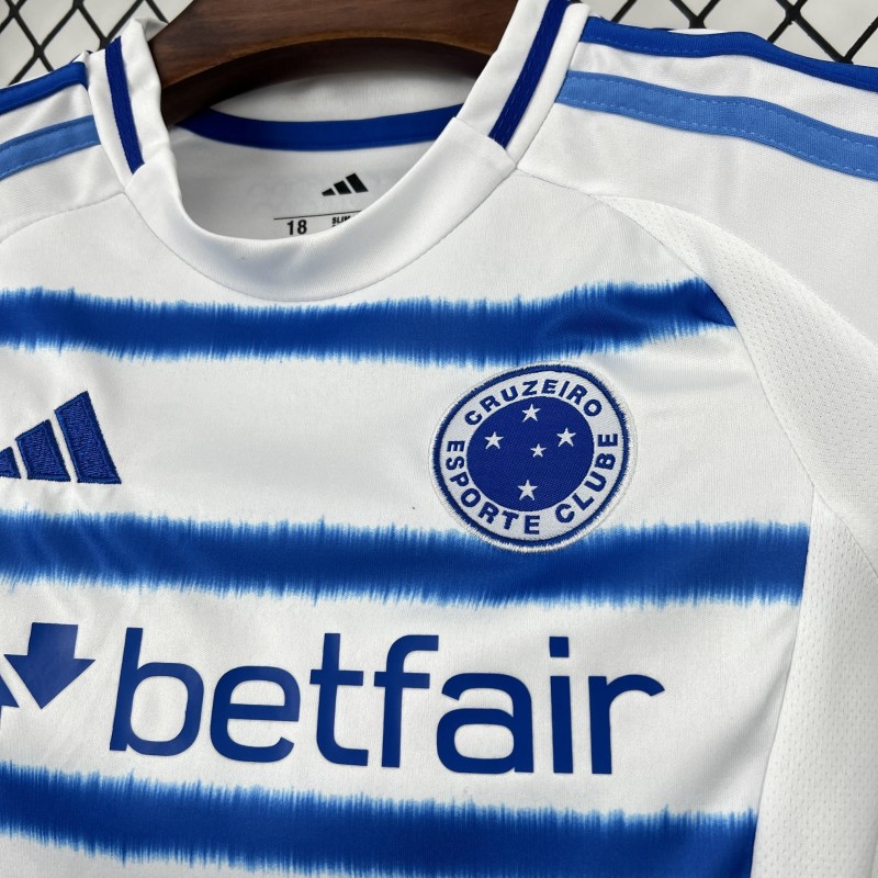 2026/27 Kids Cruzeiro Away Kit
