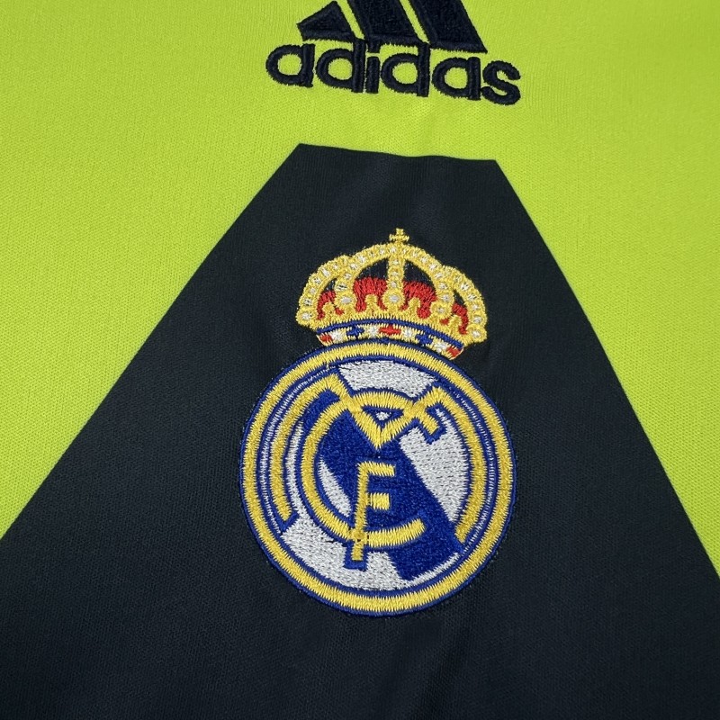 1999/00 Retro Real Madrid Goalkeeper Long Sleeve Jersey