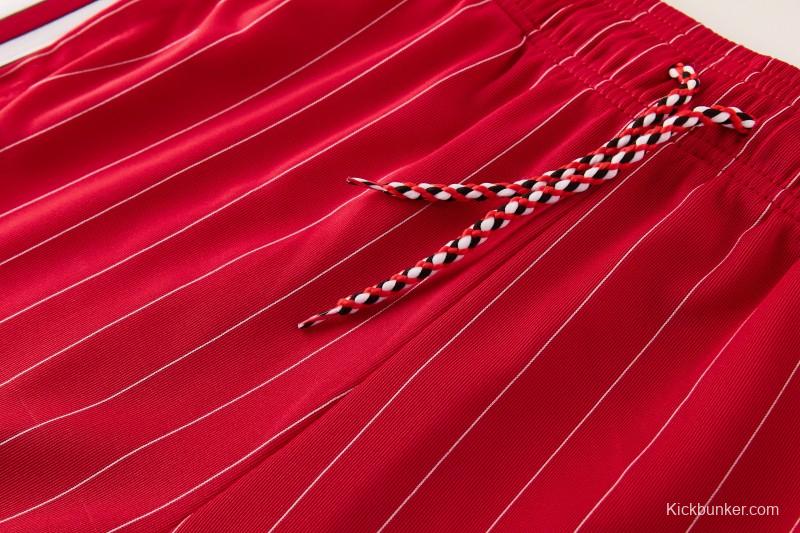 26/27  Manchester United Red Short Sleeve+Soccer Shorts