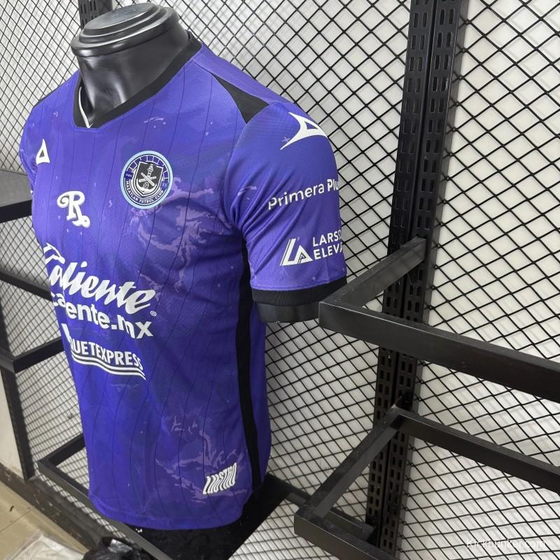 Player Version 25/26 Mazatlán FC Purple with Marble Wash Texture Jersey