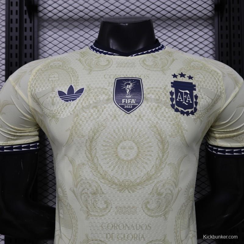 Player Version 26/27 Argentina  Champagne Special Edition Jersey