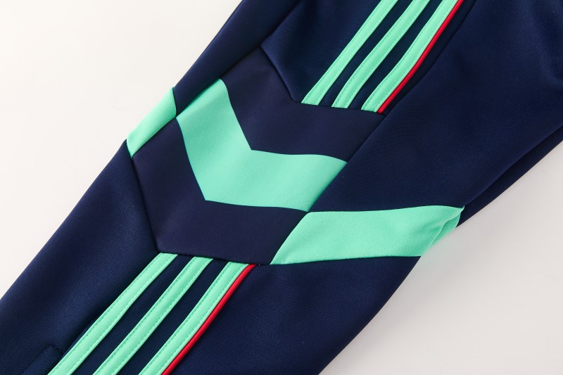 2026/27 Adidas Originals Navy Blue Full Zipper Jacket Tracksuit + Long Pants