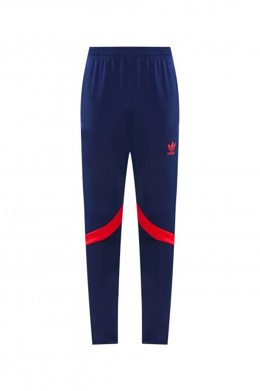 2026/27 Adidas Originals Red  Full Zipper Jacket Tracksuit + Navy Blue Long Pants