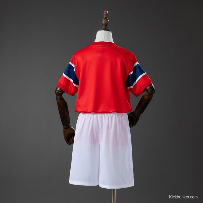 2026 Kids Norway Home Kit Jersey Size 16-28