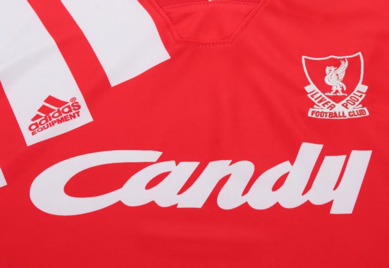 Retro Kids 91/92 Liverpool Home Jersey