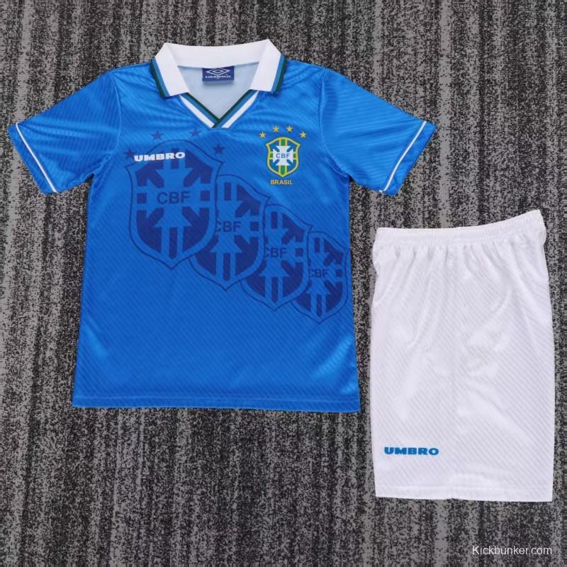 Retro 1996 Brazil Away Jersey