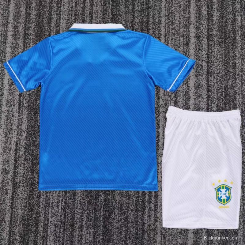 Retro 1996 Brazil Away Jersey