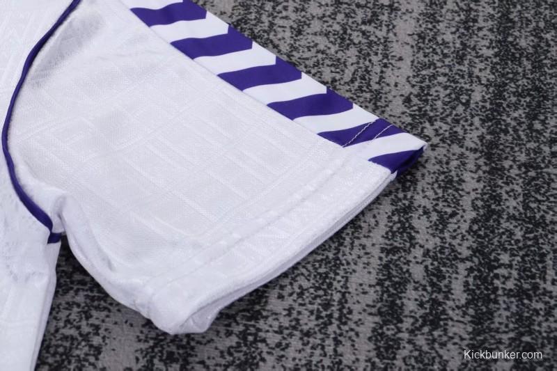 Retro 88/90 Real Madrid Home Jersey
