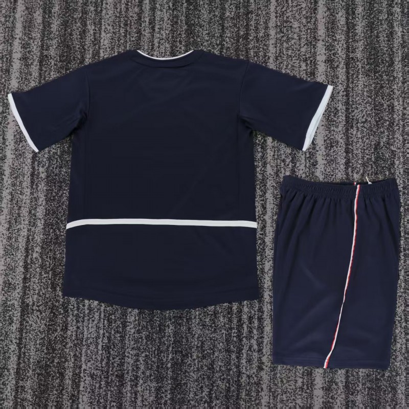Retro Kids 02/03 PSG/Paris Saint-Germain Home Jersey