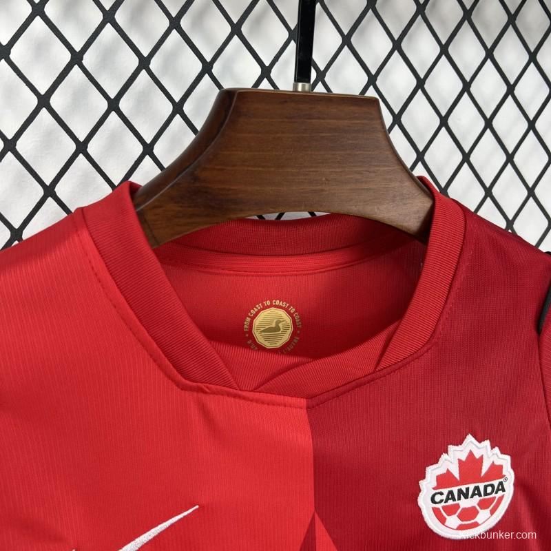 2026 Kids Canada World Cup Home Kit