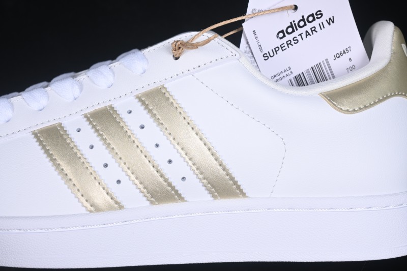 Adidas Originals Superstar II Classic Shell-Toe Casual Sneakers - JQ6457