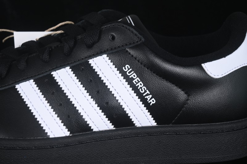 Adidas Superstar II Classic Shell-Toe Casual Sneakers with Premium Leather Upper - JI0079