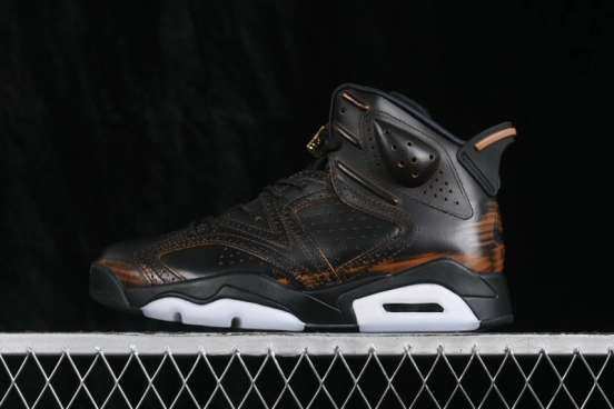 Nike Air Jordan 6 Retro XuanWu Men's Basketball Shoes with Traditional Chinese Myth-Inspired Design and Metallic Accents - IR7572-220