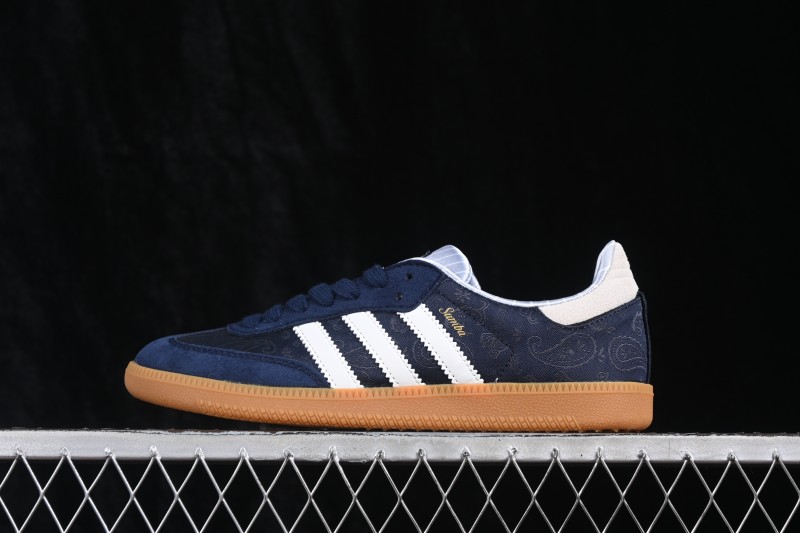 Adidas Samba OG Classic Skateboarding Shoes with Retro Suede and Leather Upper - KZ7551