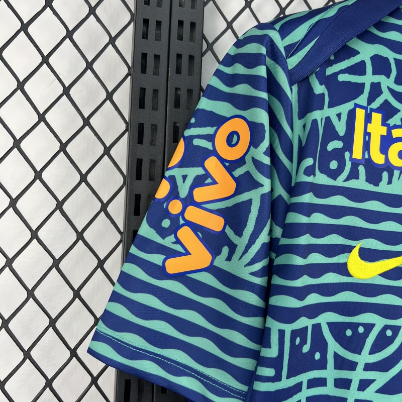 2024 Retro Brazil Pre-Match Jersey