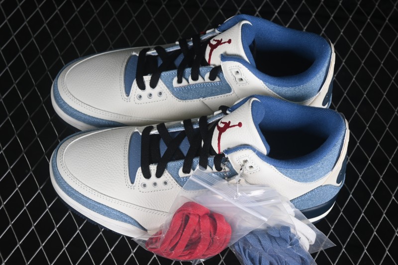 Levi's x Air Jordan 3 Retro High Denim Collaboration Basketball Shoes - IR0912-400