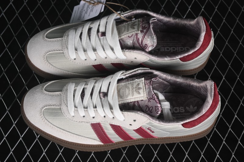 Adidas Samba OG Classic Sneakers with Retro Suede Overlays - KZ7552