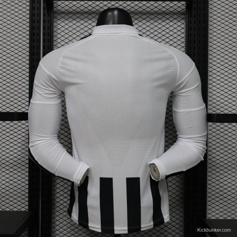 Player Version 26/27 Juventus Home Long Sleeve Jersey