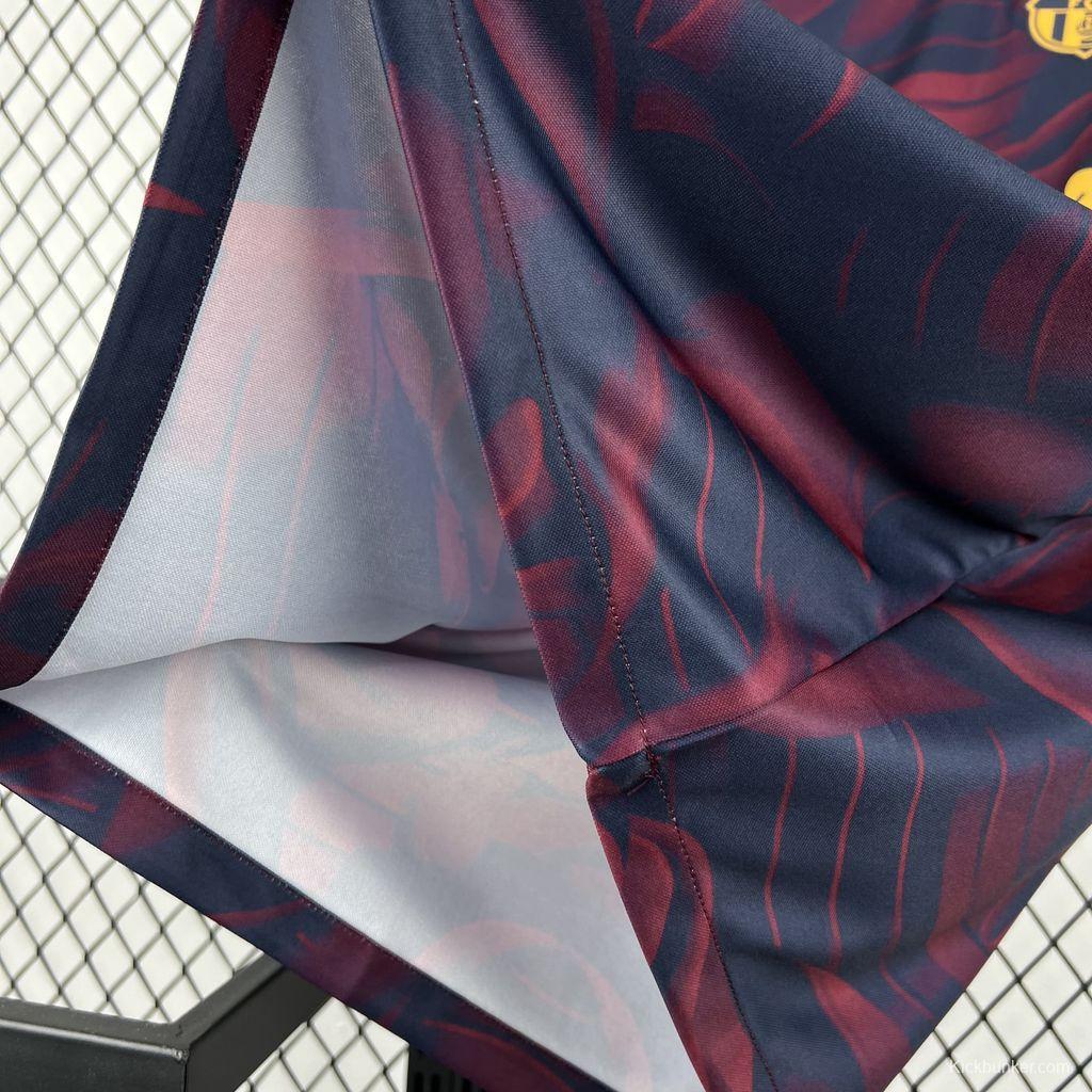 26/27 Barcelona Special Abstract Red & Blue "Barça" Script Jersey