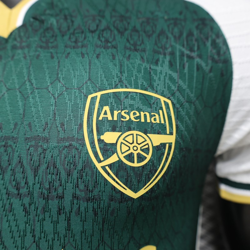 Player Version 26/27 Arsenal Green & White Special Edition Jersey