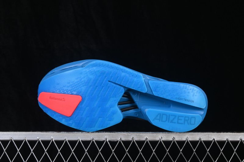 Adidas Adizero Pro 4 Racing Running Shoes with Lightstrike Pro Foam and Energyrods 2.0 Carbon Rods - JR4796