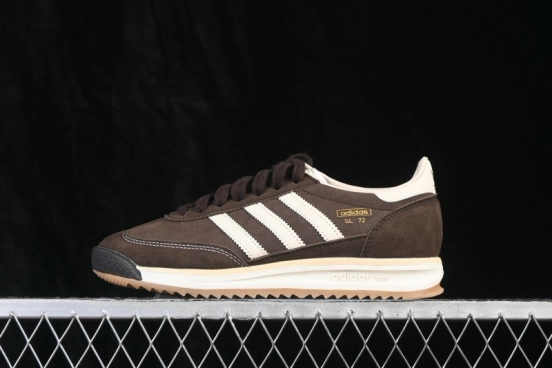 Adidas Originals SL 72 Retro Running Shoes with Classic Suede Overlays - KK3642