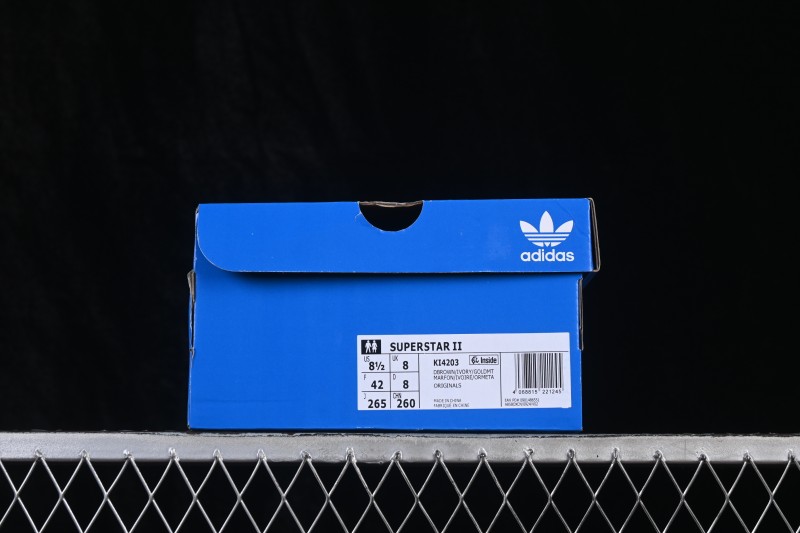 Adidas Originals Superstar II Classic Shell-Toe Casual Sneakers - KI4203