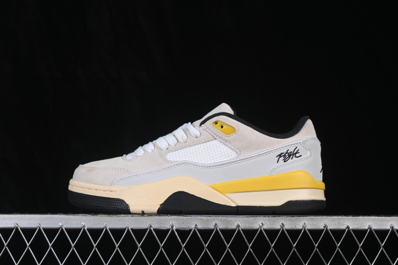 Nike Air Jordan Flight Court SP Retro Skateboarding Shoes with Durable Leather Construction - IB8838-107
