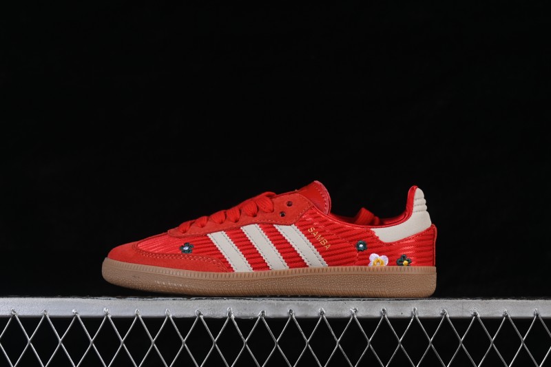 Adidas Samba OG Classic Skateboarding Shoes with Suede Upper - IH9056