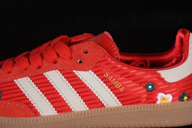 Adidas Samba OG Classic Skateboarding Shoes with Suede Upper - IH9056