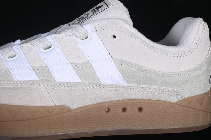 Adidas Human Made Adimatic ID0847 Skateboarding Shoes with Shark Bread Design - ID0847