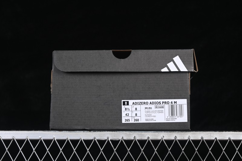 Adidas Adizero Adios 4 Lightweight Breathable Low-Top Running Shoes - JR1251