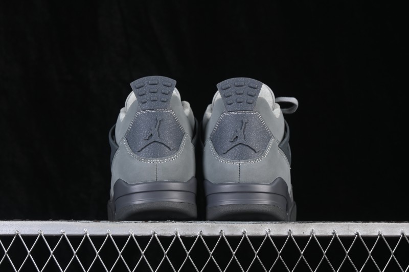 Nike Air Jordan 4 Retro SE Running Shoes with Smoke Grey and Cement Grey Colorway - FQ7928-001