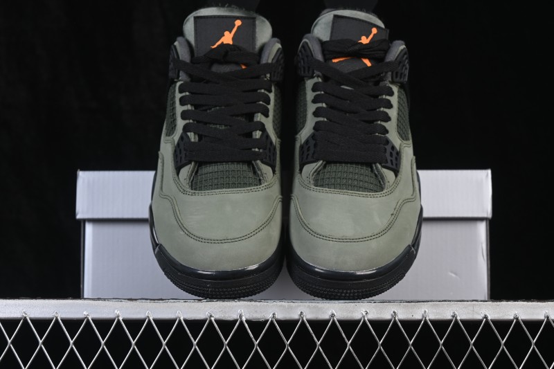 Nike Air Jordan 4 Retro OG Olive Suede Sneakers - IB1519-200