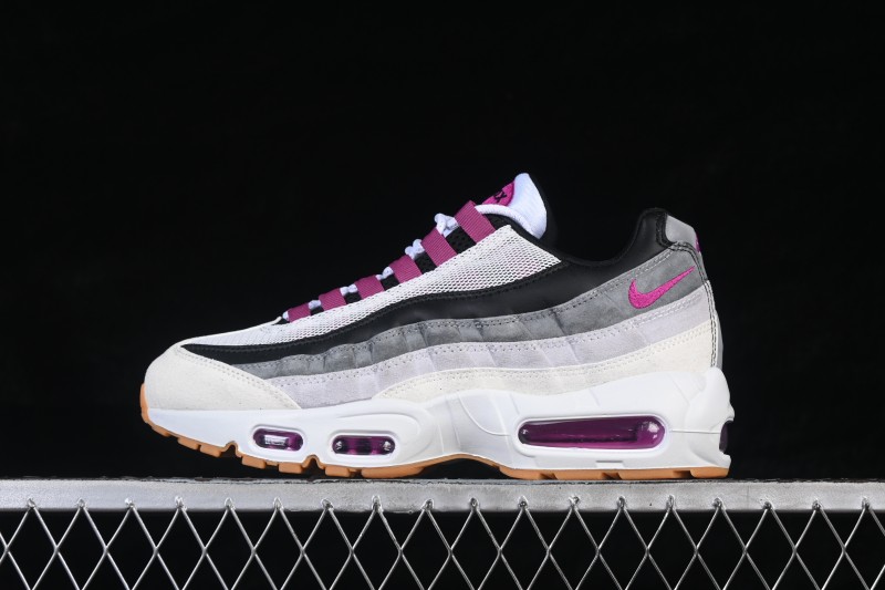 Nike Air Max 95 Retro Cushioned Running Shoes - HF7545-100